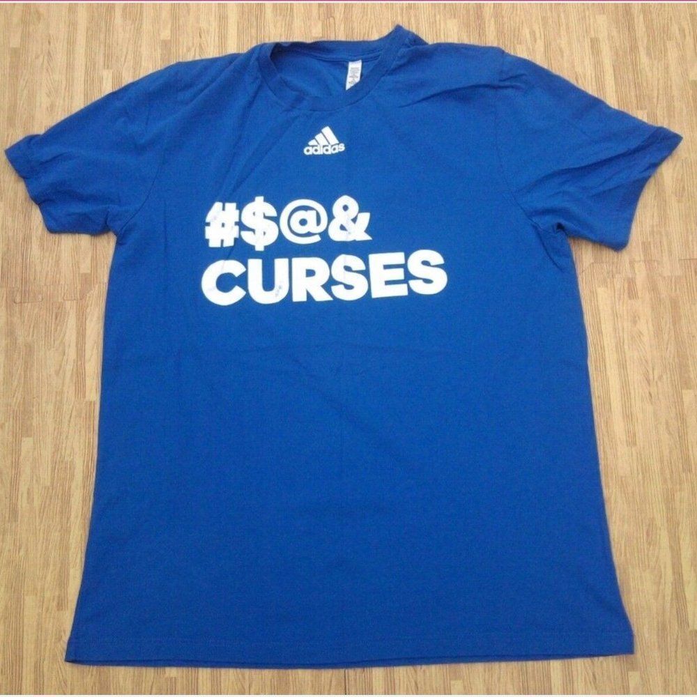 Adidas MLB Chicago Cubs shirt size Small post season play offs men’s